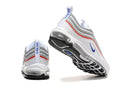 Air Max 97 "Metallic Silver Flash Crimson"